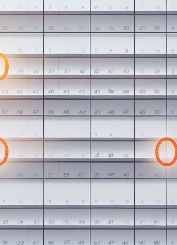 Sequência de números de 0 a 100 com os zeros destacados para mostrar quantos zeros existem nesse intervalo.